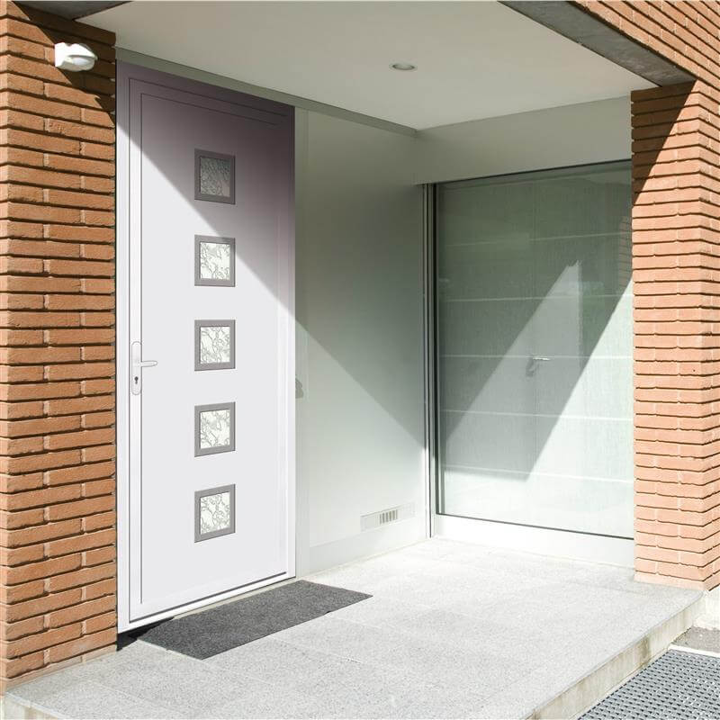 Porte d'entrée PVC Franciaflex