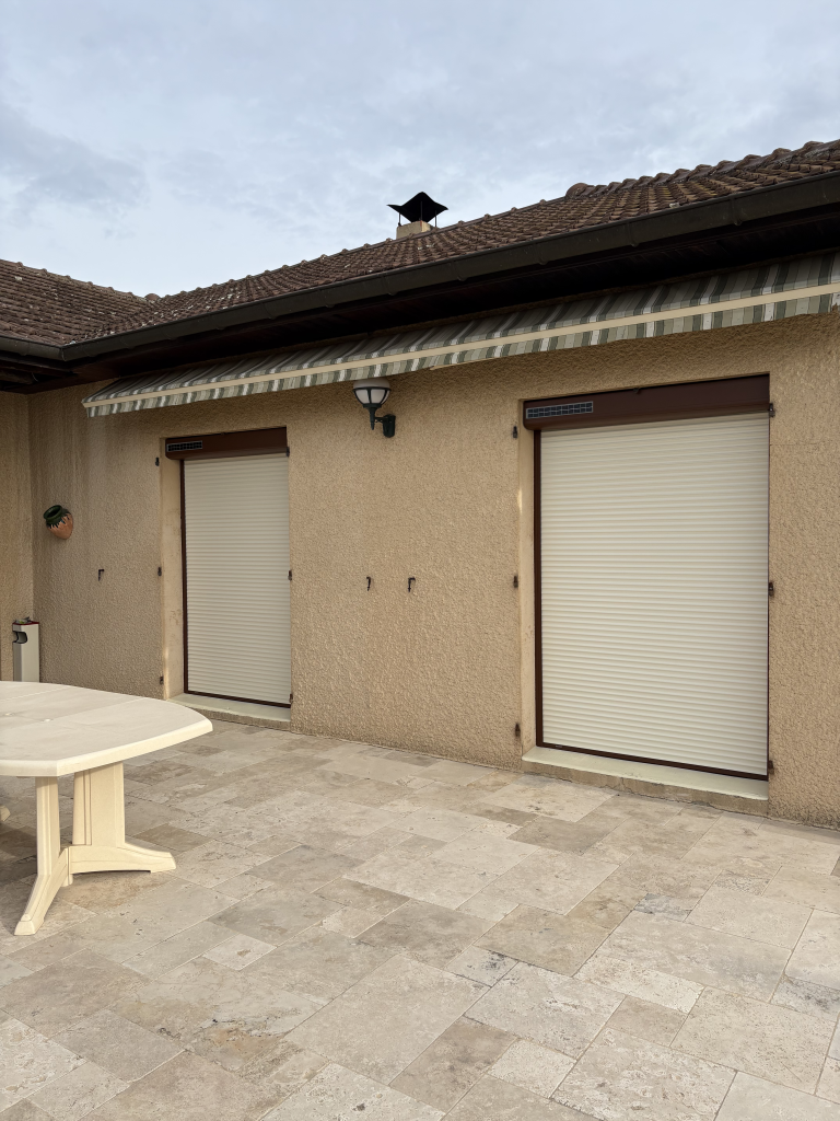 Volets roulants solaires bubendorff et menuiseries K LINE